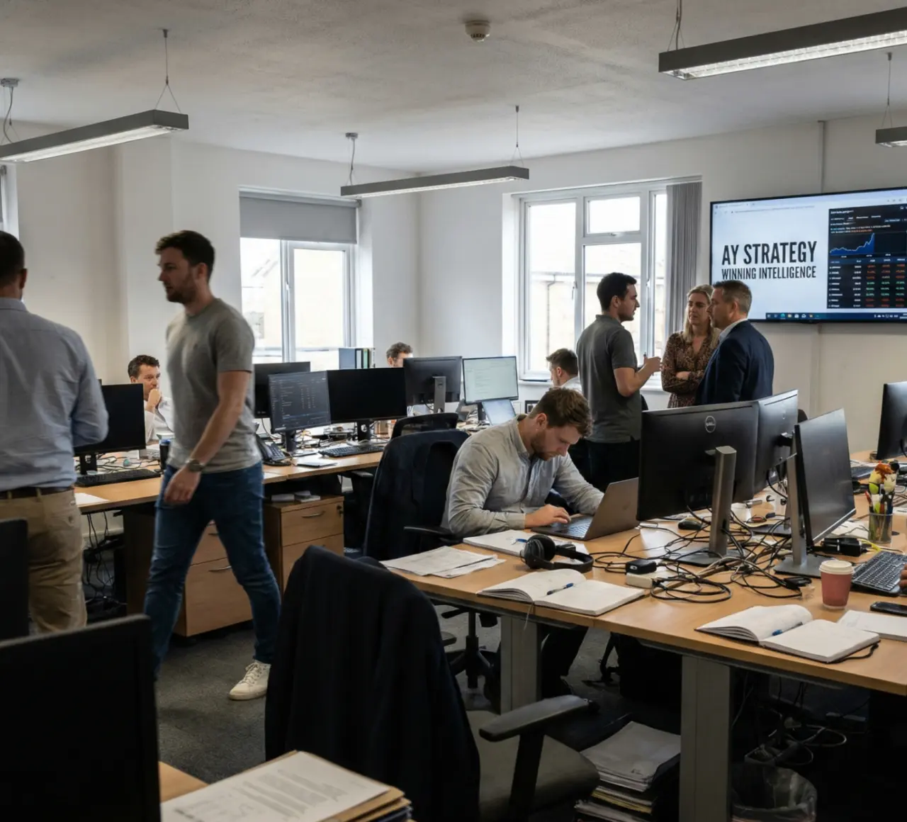 AY Strategy global operations center — Ariel Yehezkel headquarters